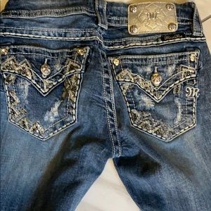 Straight leg miss me jeans